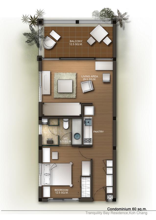 קו צ'אנג The Beach Condo מראה חיצוני תמונה